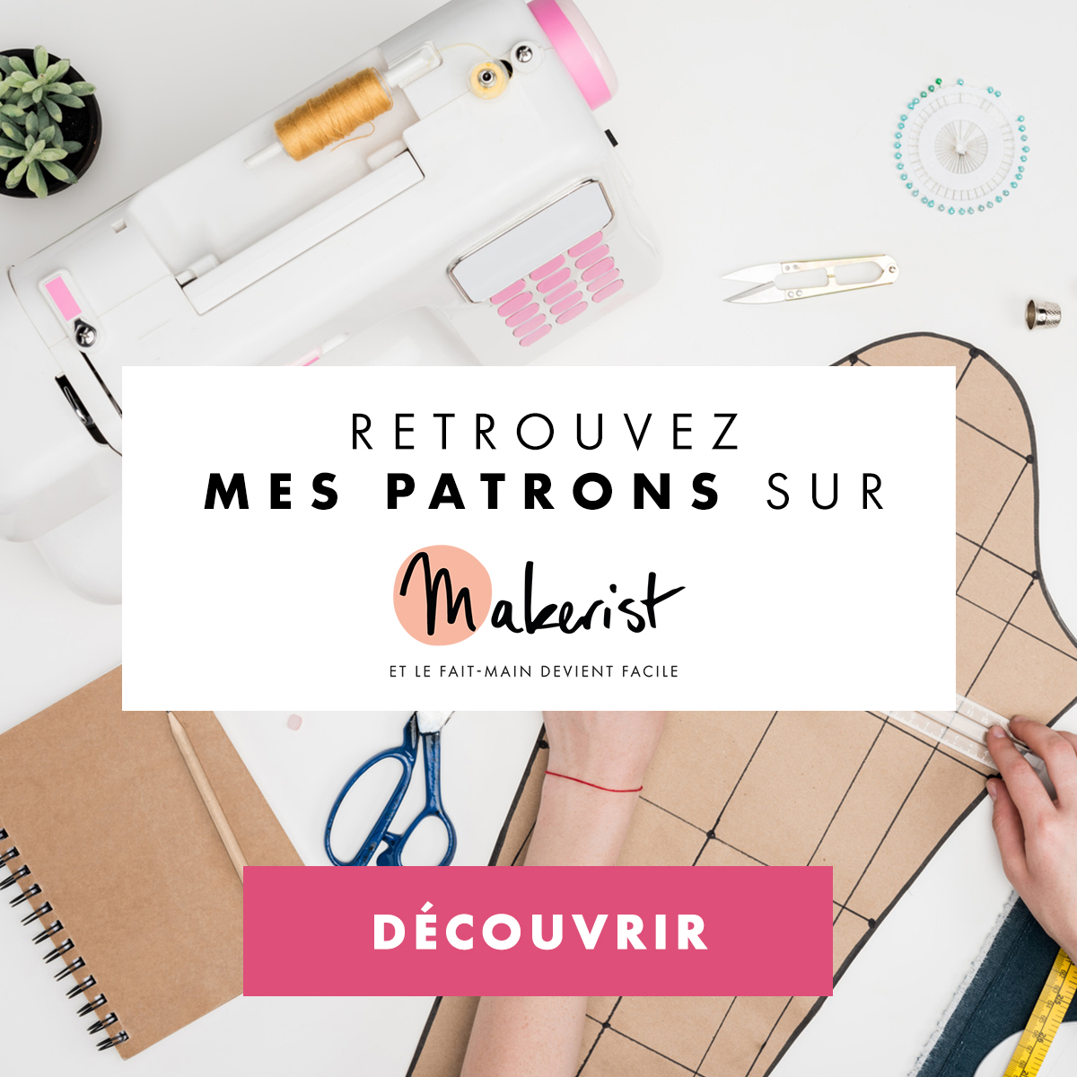 Patrons de couture - pour Instagram !
