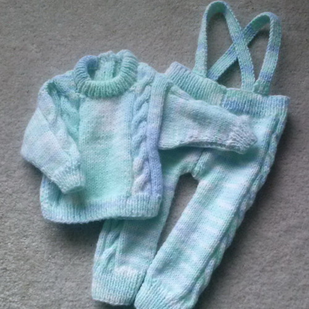 Sean baby sweater and leggings knitting pattern