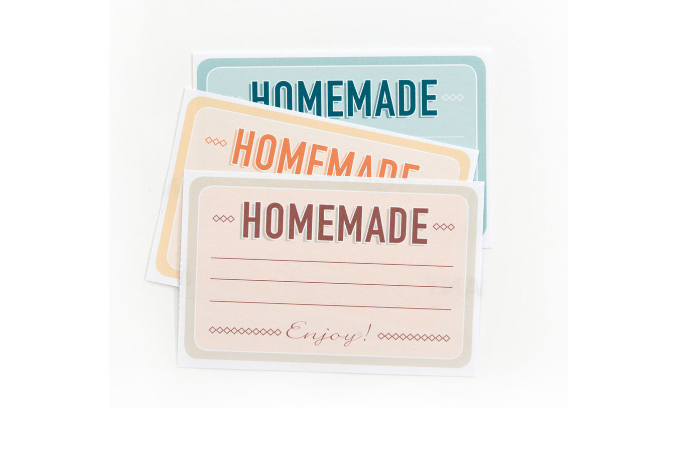 Etiketten zum Selber-Ausdrucken &ldquo;Home Made&rdquo;