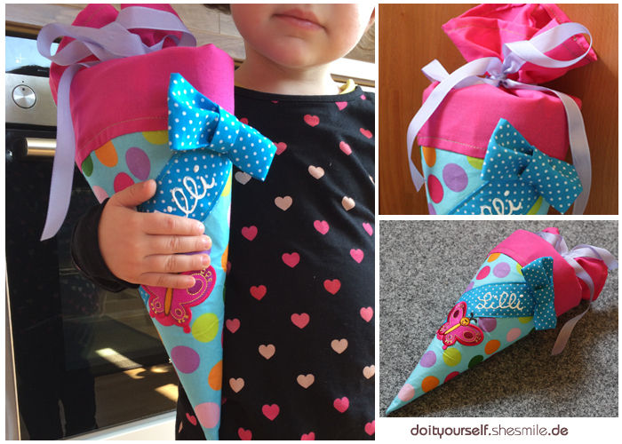 'Kleine Schultüte zum Kindergarten-Start' von shesmile - Nähprojekte