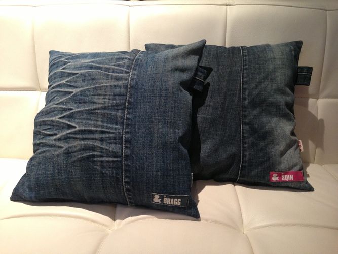 kissen aus jeans naehen, makerist - selbermachen leicht gemacht, Design ideen